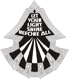 Let your light shine before all.