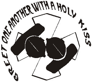 Greet one another with a holy kiss