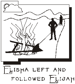 elisha left and followed elijah