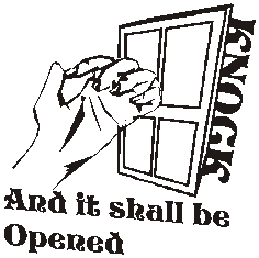 knock and it shall be opened