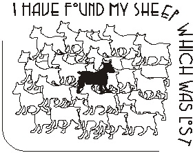 i have found my sheep who was lost