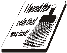 i found the coin that was lost