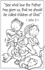 See what love the Father has given us, that we should be called children of God. 1 John 3:1 BW