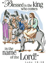 Blessed is th eKing who comes