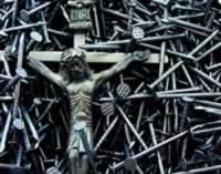Crucifix and nails