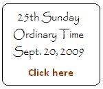25th Sunday - Year B