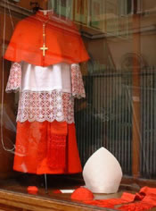 Vestments of a cardinal