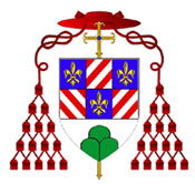 The coat of arms of Gaetano Cardinal Bedini
