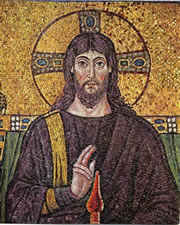 Christ mosaic