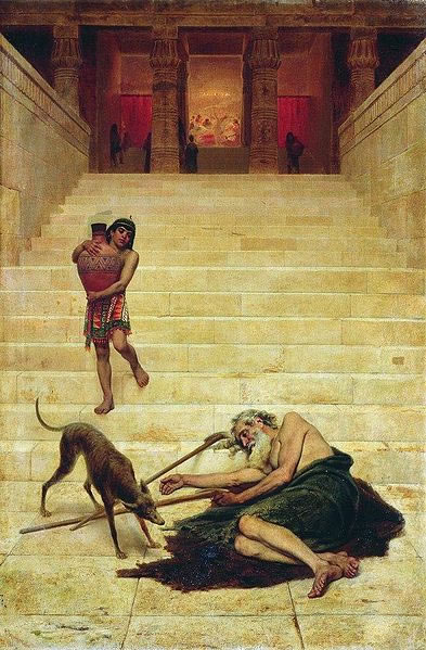 The Rich Man and lazarus - Fedor Bronokov