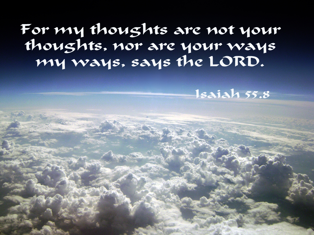 Isaiah 55.8