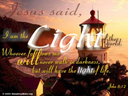 I am the light of the world