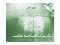 ...the truth will set you free