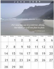 June 2009 calendar