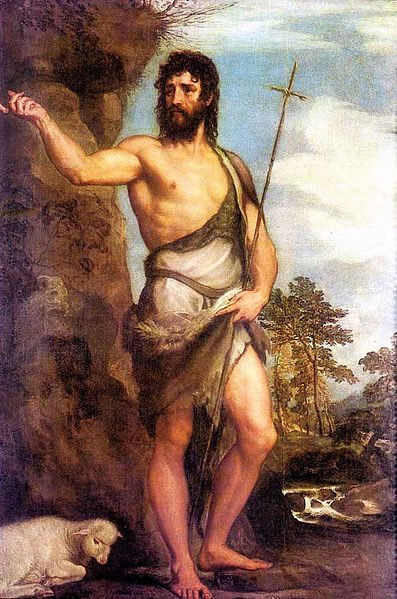 Titian John the Baptist