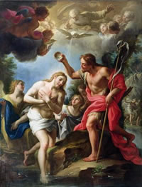 Baptism of Christ by John the Baptist