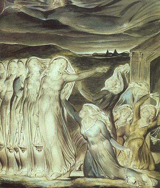 william Blakes Ten Virgins