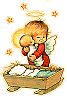 Angel & baby Jesus