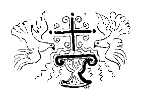 Holy Spirit and cup