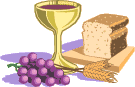wine and bread