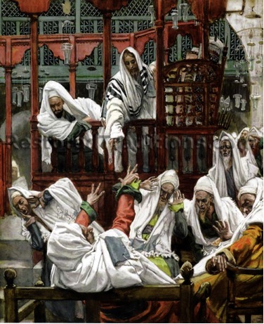 The deranged man by Tissot
