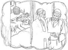 Good Samaritan coloring page