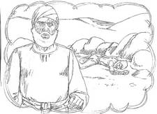 Good Samaritan coloring page