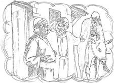 Good Samaritan coloring page